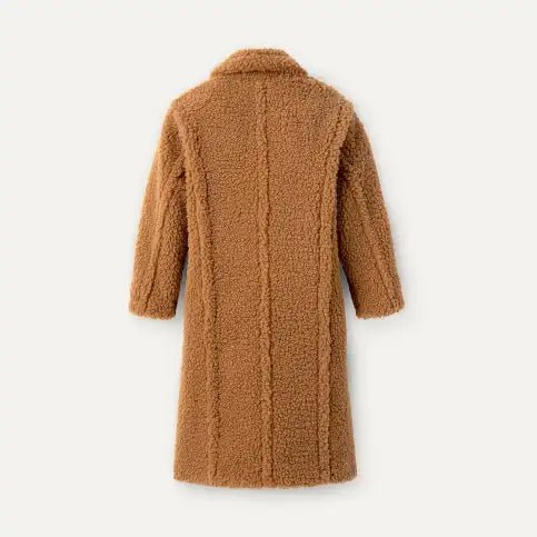 UGG GERTRUDE LONG TEDDY Womens Coat Chestnut - Shuperb