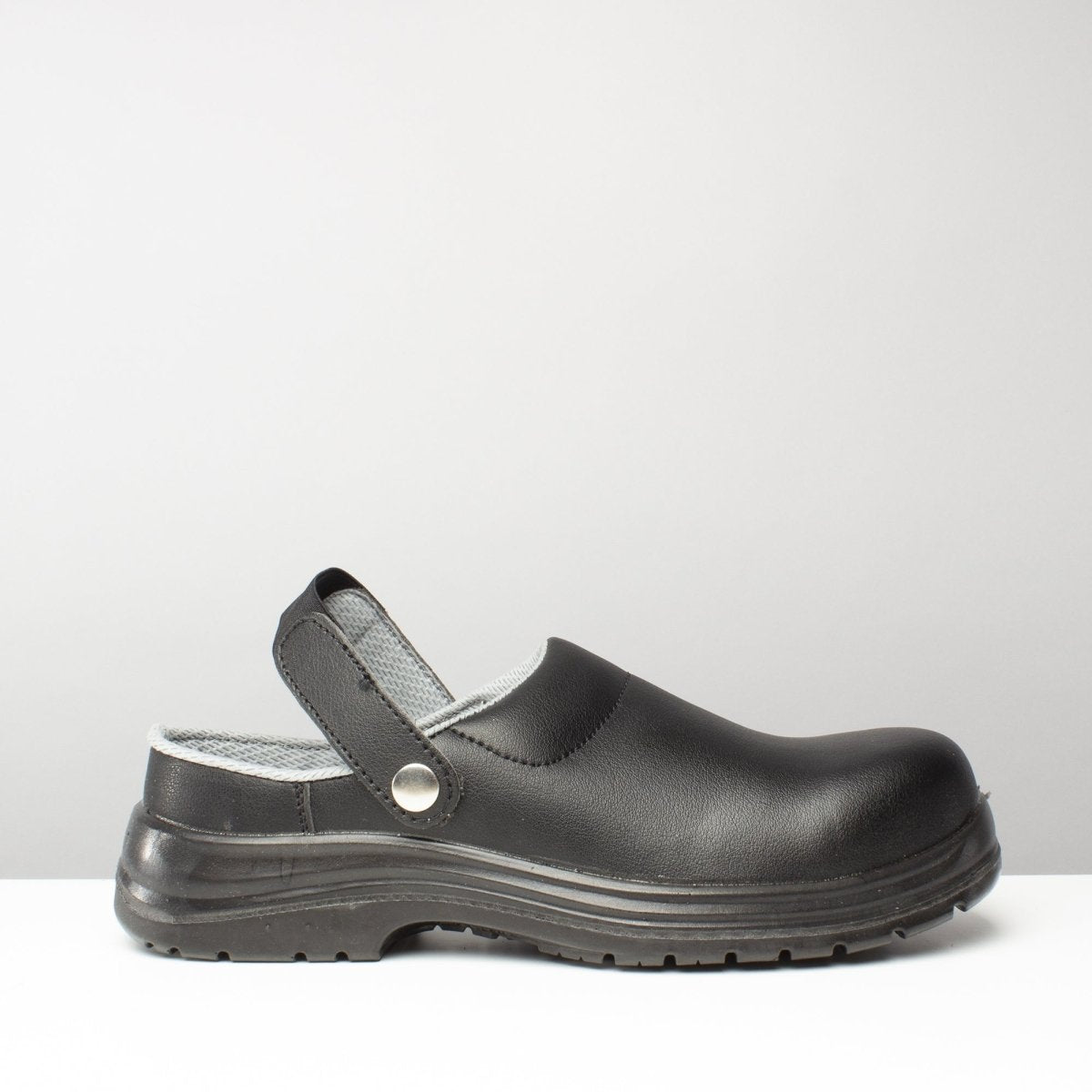 Amblers Safety FS514 Unisex Safety Clogs Black - Shuperb