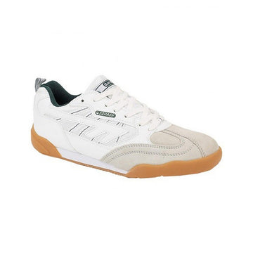 Hi - Tec SQUASH Unisex Lace Up Sports Trainers White - Shuperb