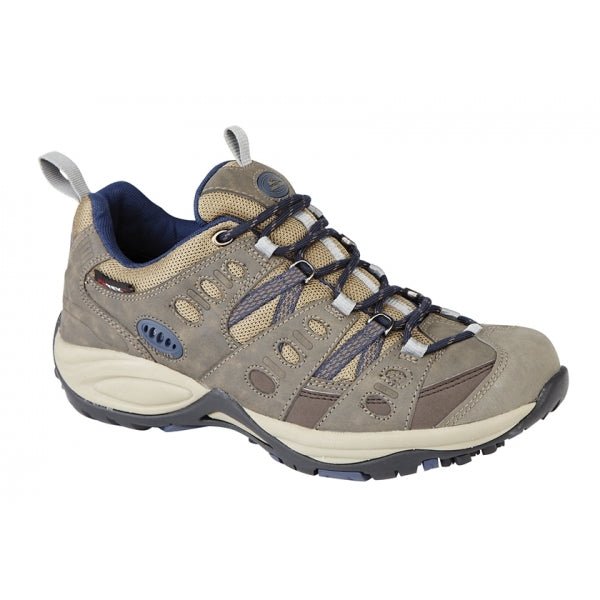 Johnscliffe KATHMANDU Mens Trekking Trainer Brown/Navy Blue - Shuperb