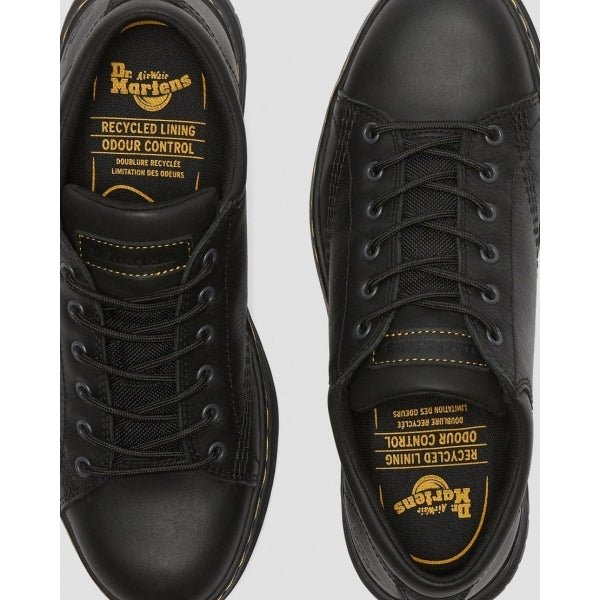 Dr Martens MALTBY Unisex Leather Shoes Black - Shuperb