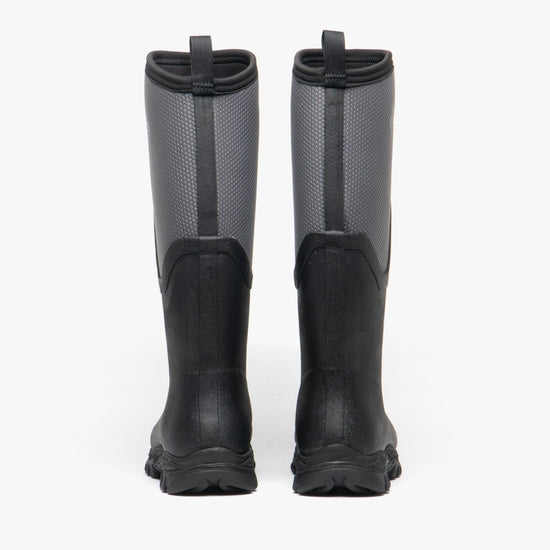 Muck Boots ARCTIC SPORT II TALL Ladies Rubber Wellington Boots Black/Grey - Shuperb