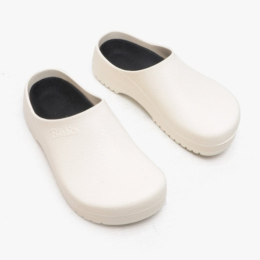 Birkenstock Professional SUPER - BIRKI 68021 (Reg) Unisex Occupational Clogs White - Shuperb