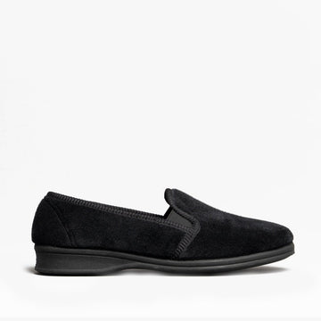 Mirak SHEPTON Mens Slippers Black - Shuperb