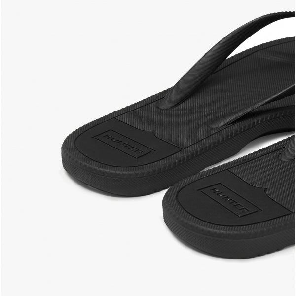 Hunter ORIGINAL FLIP FLOP Ladies EVA Sandals Black - Shuperb