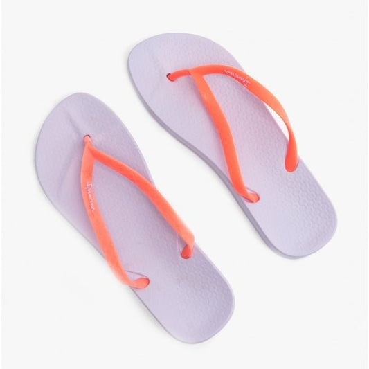 Ipanema ANATOMICA TAN 21 Ladies Flip Flops Coral/Violet - Shuperb