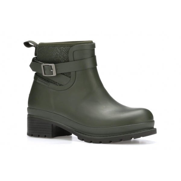 Muck Boots LIBERTY Ladies Neoprene Ankle Boots Green - Shuperb