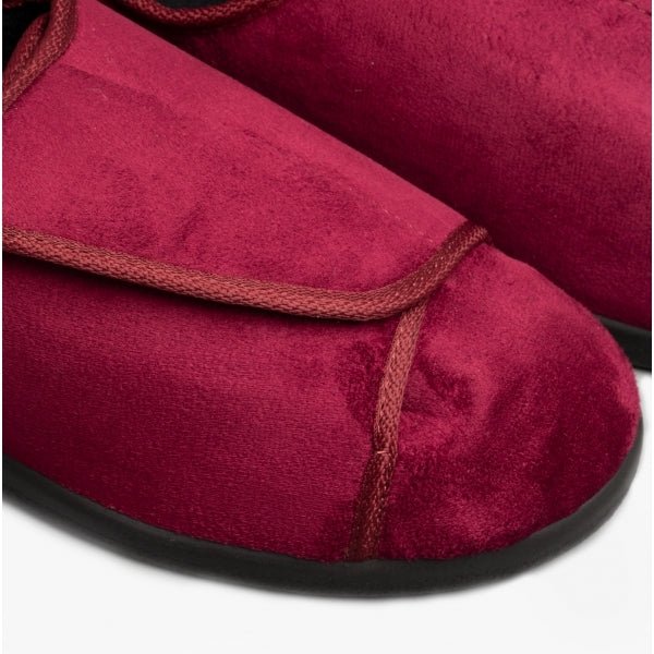 GBS Med WALTON Unisex Slippers Burgundy - Shuperb