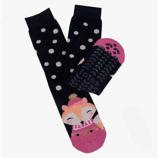 Totes Toasties ORIGINAL NOVELTY Ladies Slipper Socks Multi: - Shuperb