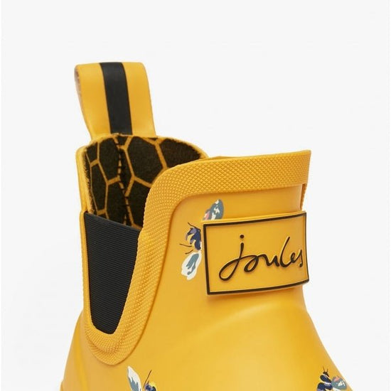 Joules WELLIBOB Ladies Rubber Wellies Yellow Bees - Shuperb