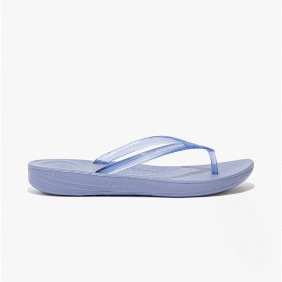 FitFlop IQUSHION TRANSPARENT Ladies Flip Flops Wild Lavender - Shuperb