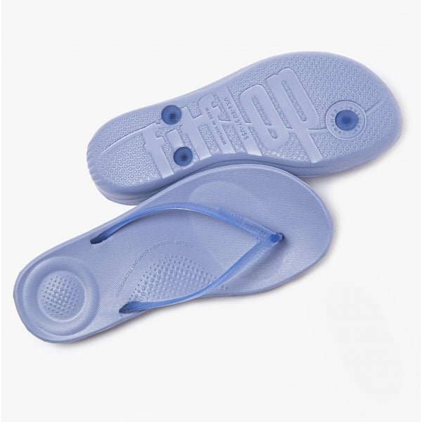 FitFlop IQUSHION TRANSPARENT Ladies Flip Flops Wild Lavender - Shuperb