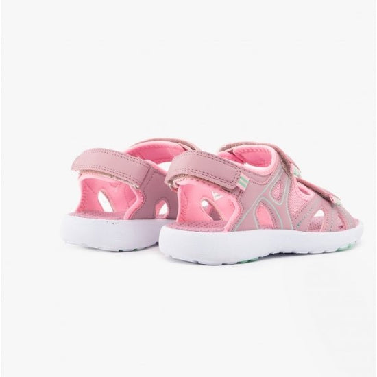 Hush Puppies LILLY Girls Touch Fasten Sandals Pink - Shuperb