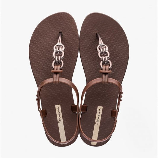 Ipanema CHARM Ladies Toe Post Sandals Bronze - Shuperb