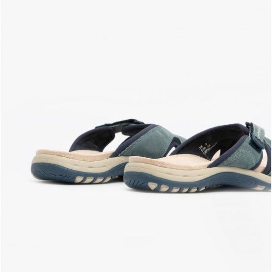 Free Spirit WICKFORD 2 Ladies Touch Fasten Sandals Navy - Shuperb