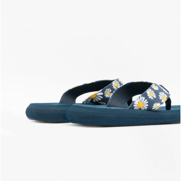 Rocket Dog SPOTLIGHT HOMER DAISY Ladies Flip Flops Navy - Shuperb