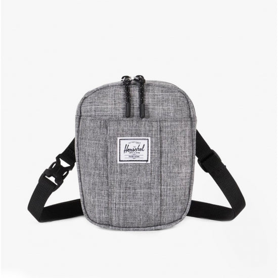 Herschel CRUZ 600D ACROSS Unisex Brief/Shoulder Bags Raven Xhatch: One Size - Shuperb