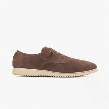 Hush Puppies EVERYDAY Mens Suede Casual Shoes Brown - Shuperb