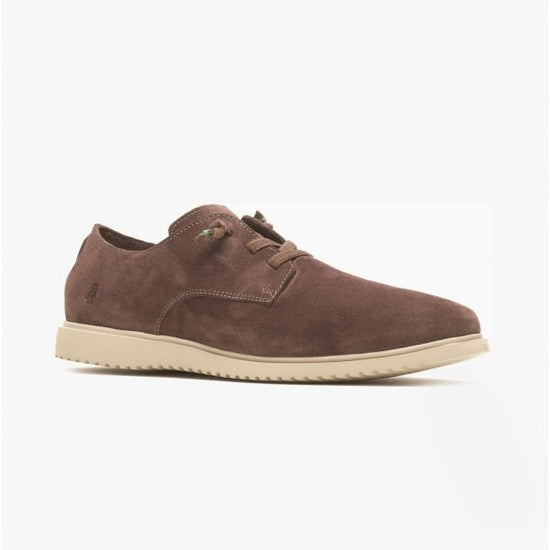 Hush Puppies EVERYDAY Mens Suede Casual Shoes Brown - Shuperb