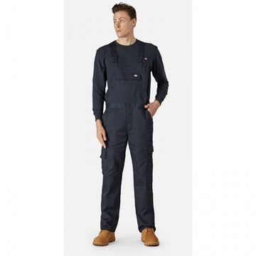 Dickies EVERYDAY Mens Bib & Brace Overall Navy Blue - Shuperb