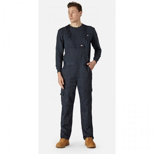 Dickies EVERYDAY Mens Bib & Brace Overall Navy Blue - Shuperb