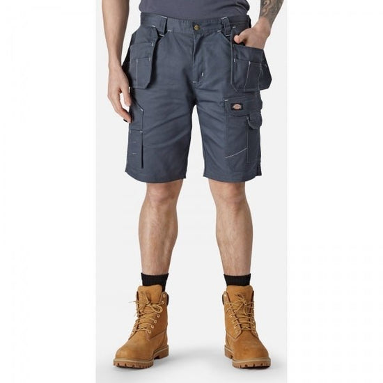 Dickies REDHAWK Mens Work Shorts Grey - Shuperb