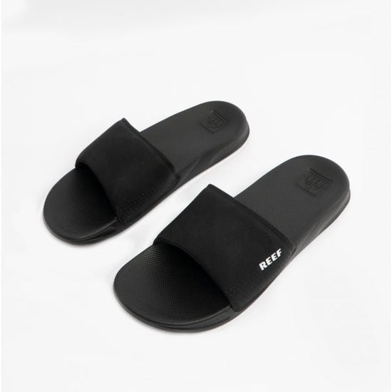 Reef REEF ONE SLIDE Mens Sliders Black - Shuperb