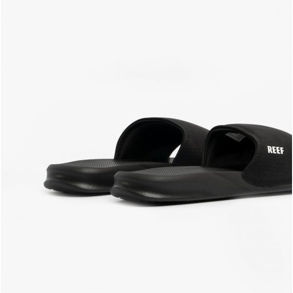 Reef REEF ONE SLIDE Mens Sliders Black - Shuperb