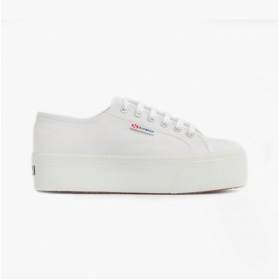 Superga 2790 LINEA UP AND DOWN Ladies Trainers White - Shuperb