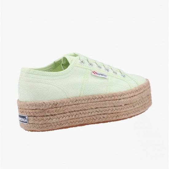 Superga 2790 ROPE Ladies Trainers Green Primrose - Shuperb