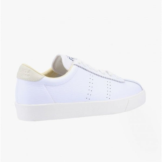 Superga 2843 CLUB S COMFORT Ladies Trainers White/Beige - Shuperb