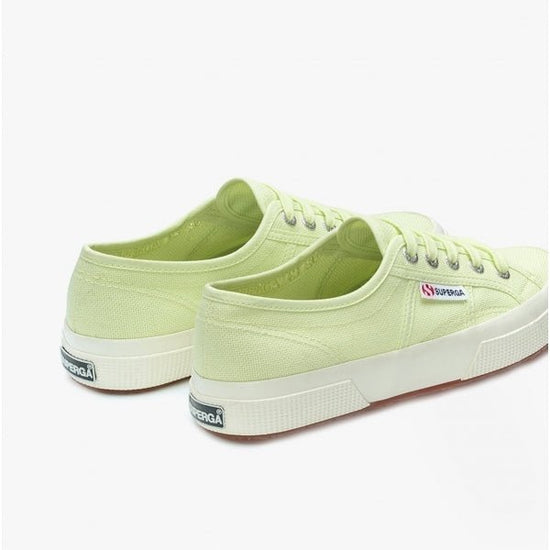 Superga 2750 COTU CLASSIC Ladies Trainers Green Primrose - Shuperb