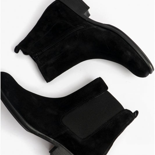 Gabor ADAIR Ladies Chelsea Boots Black - Shuperb