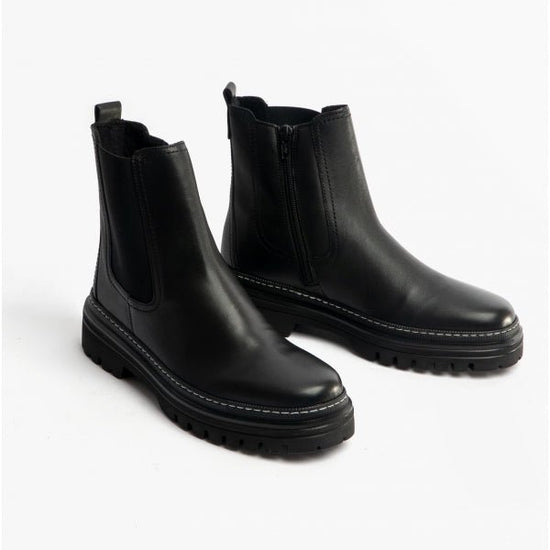 Gabor GAZANIA Ladies Chelsea Boots Black - Shuperb