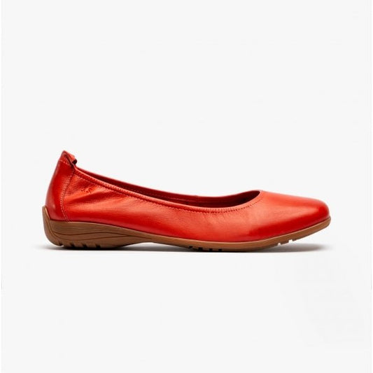 Josef Seibel FENJA 01 Ladies Leather Slip On Red - Shuperb