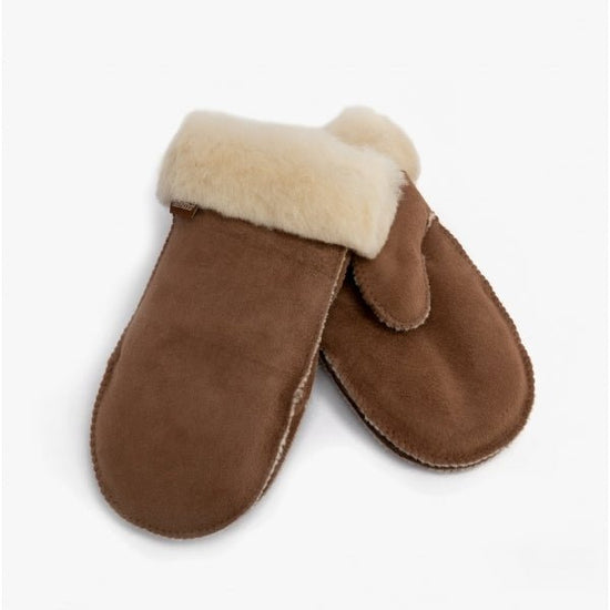 Shepherd FURUVIK Ladies Sheepskin Mittens Bronze - Shuperb