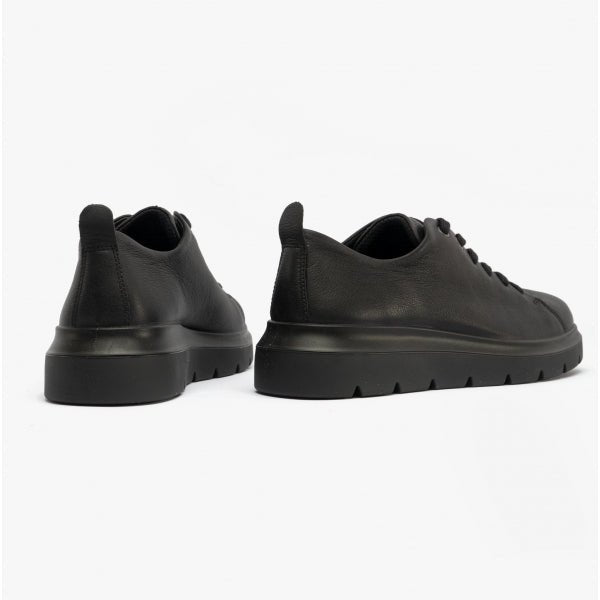 ECCO NOUVELLE Ladies Leather Shoes Black - Shuperb