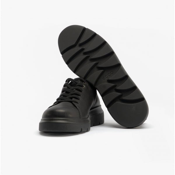 ECCO NOUVELLE Ladies Leather Shoes Black - Shuperb