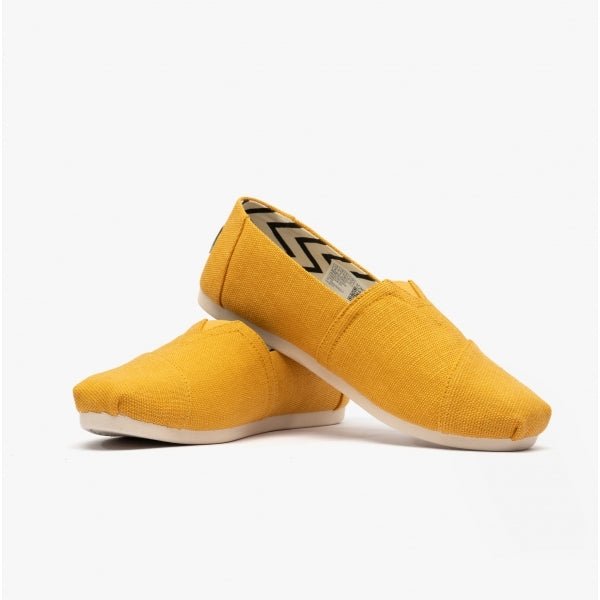 TOMS ALPARGATA Ladies Canvas Espadrille Yellow - Shuperb