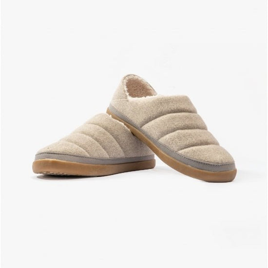 TOMS EZRA Ladies Slippers Beige - Shuperb