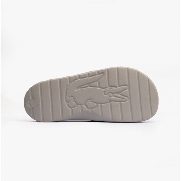 Lacoste CROCO 2.0 Ladies Slides White/Dark Green - Shuperb