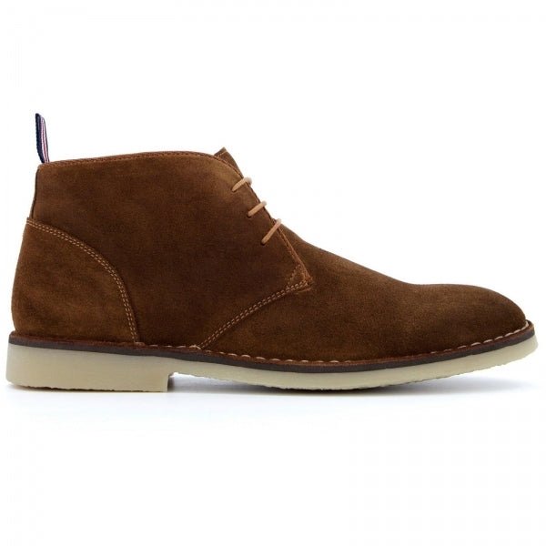 Dune London CASH Mens Suede Desert Boots Tan - Shuperb