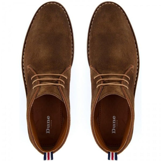 Dune London CASH Mens Suede Desert Boots Tan - Shuperb