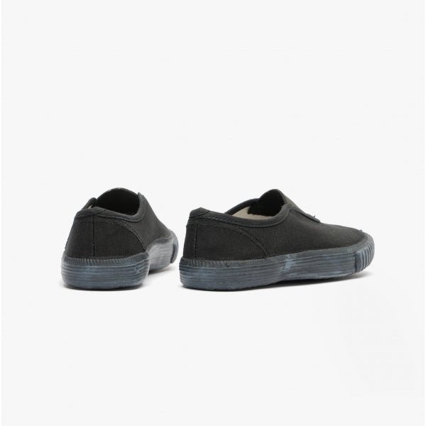 DEK ASH Unisex Plimsolls Black - Shuperb