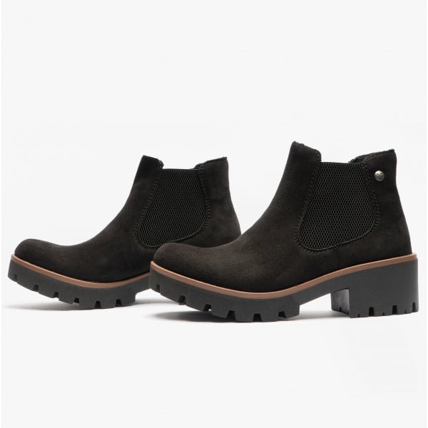 Rieker 79265 - 00 Ladies Chelsea Boots Black - Shuperb