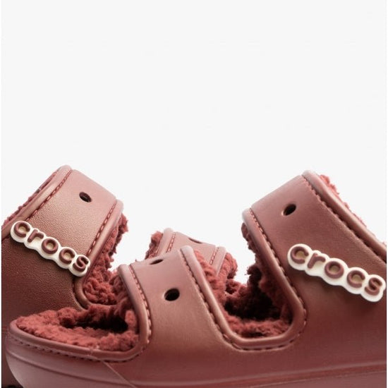 Crocs CLASSIC COZZZY Unisex Sandals Garnet - Shuperb