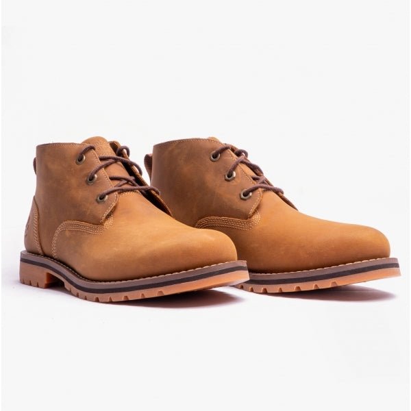 Timberland Larchmont II Mens Waterproof Full Grain Chukka Boots Rust - Shuperb