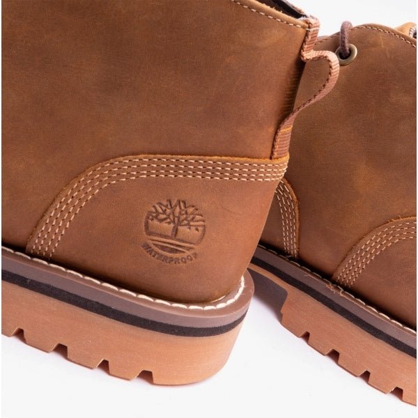 Timberland Larchmont II Mens Waterproof Full Grain Chukka Boots Rust - Shuperb