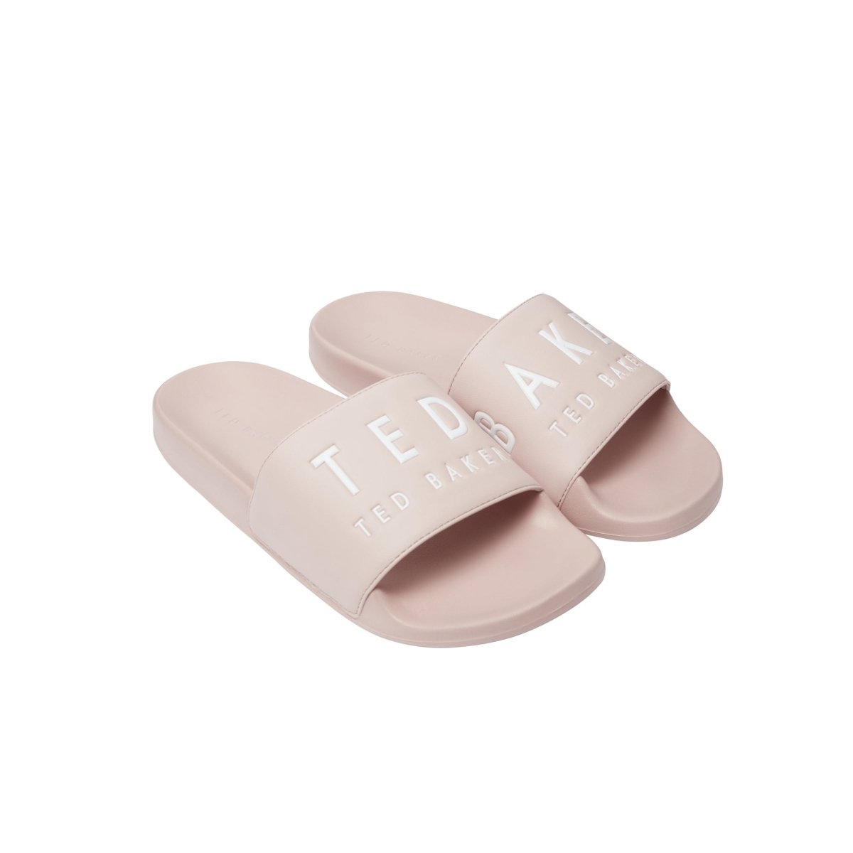 Ted Baker ASED Ladies Embossed Slider Pink - Shuperb