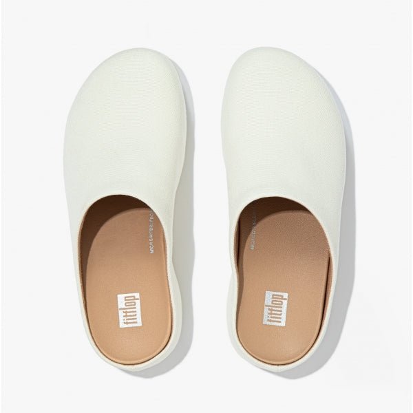 FitFlop SHUV Ladies Canvas Clogs Cream - Shuperb